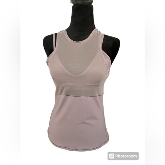 Lululemon Fresh In Mesh Tank Dusky Lavender size 4 - Picture 1 of 6